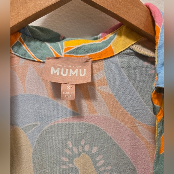 Show Me Your Mumu Parker Button Down and Short in Tropical Fruit - Picture 3 of 7